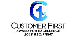 Customer First Award for Excellence