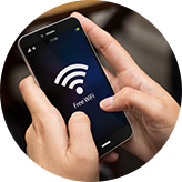 Free Wi-Fi and Charging Stations