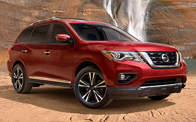 Nissan Pathfinder available for rent