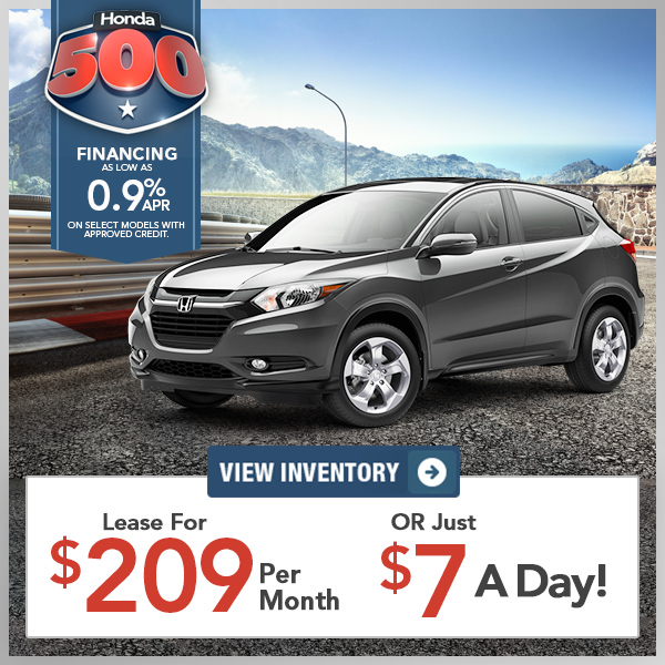 New 2017 Honda HRV LX