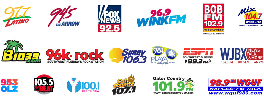 Fundraiser & Food Drive participating media partners