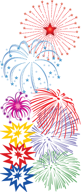 Fireworks graphic